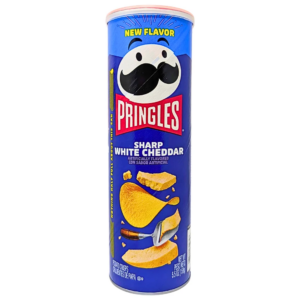 PRINGLES SHARP WHITE CHEDDAR 5