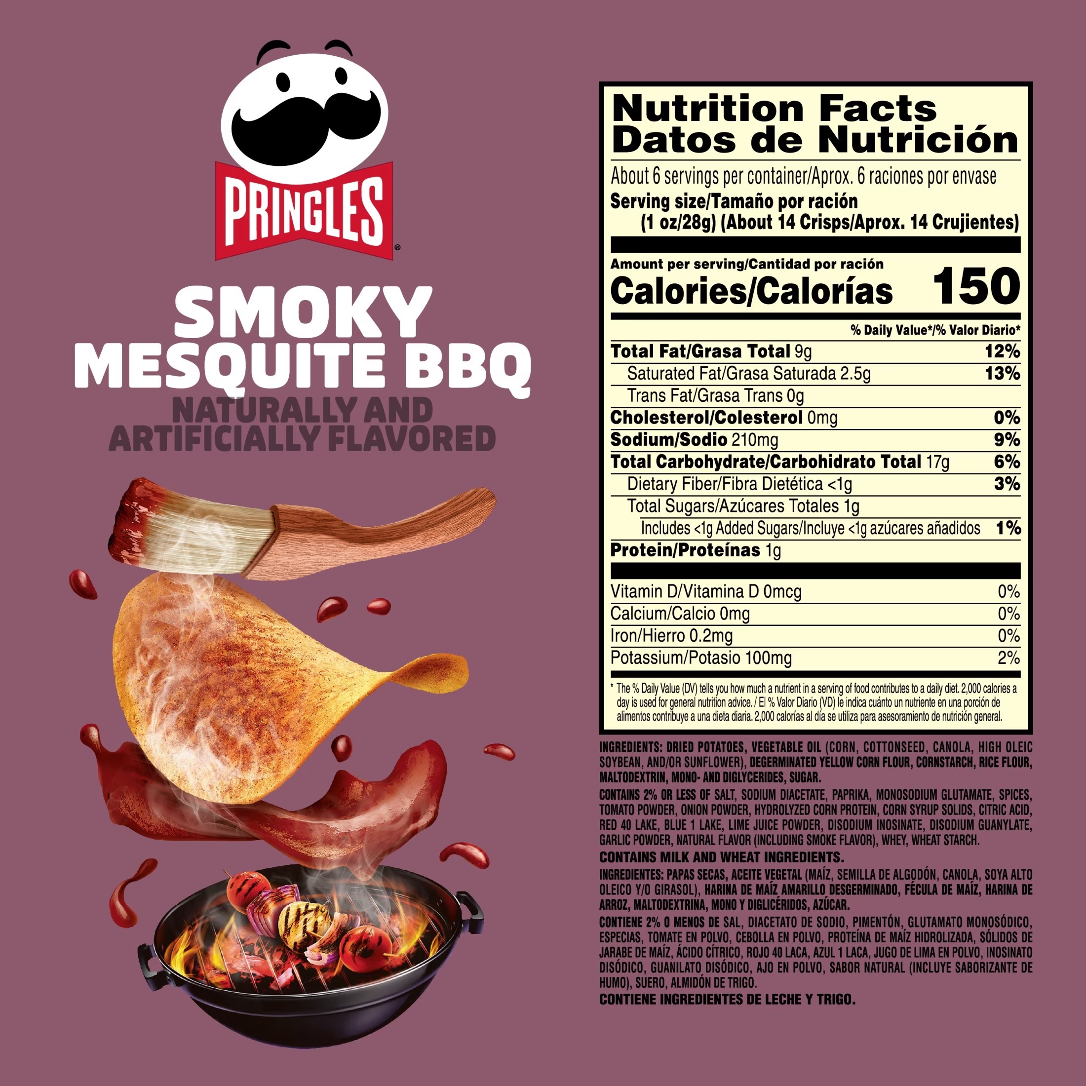 PRINGLES SMOKEY MESQUITE BBQ 5 - Image 3