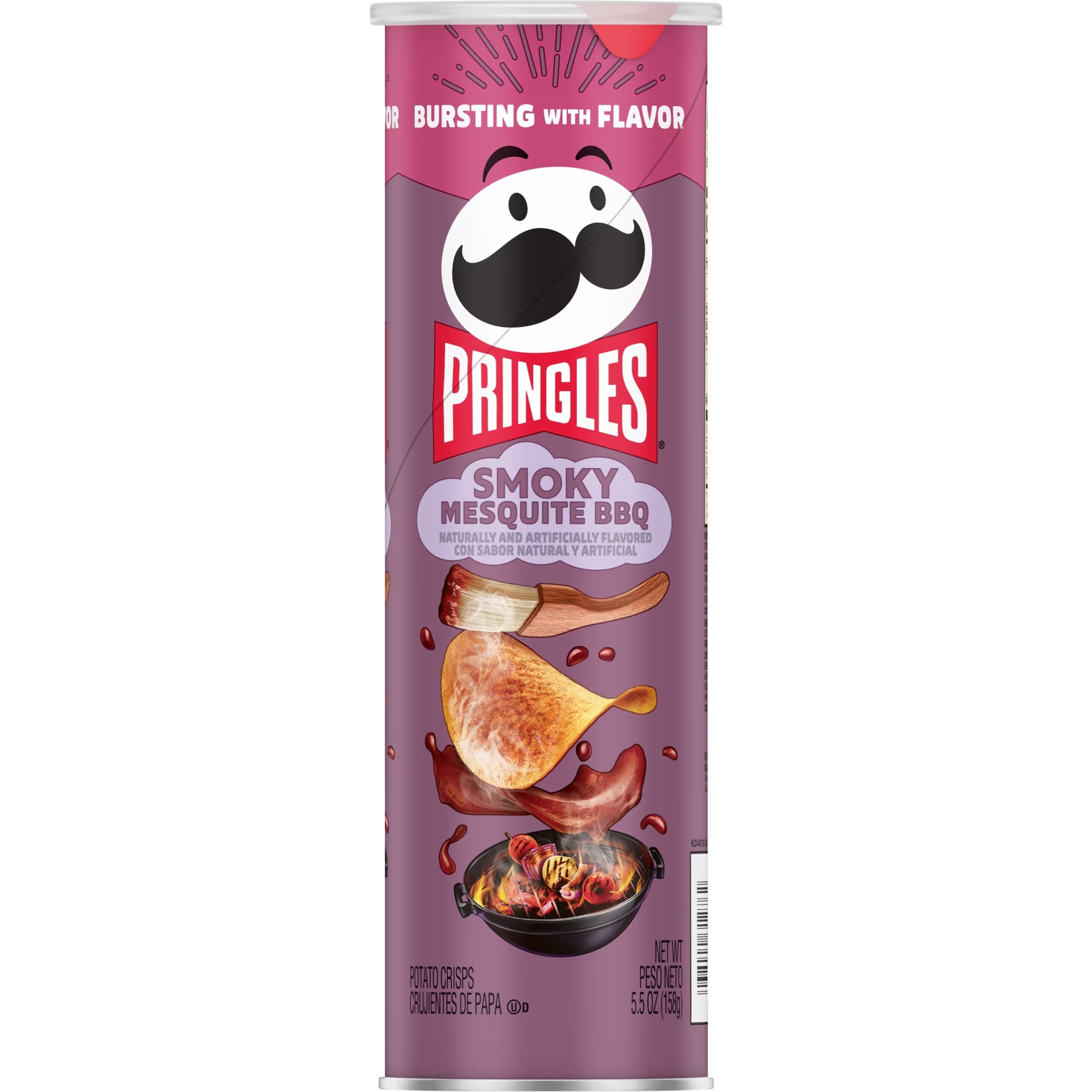 PRINGLES SMOKEY MESQUITE BBQ 5