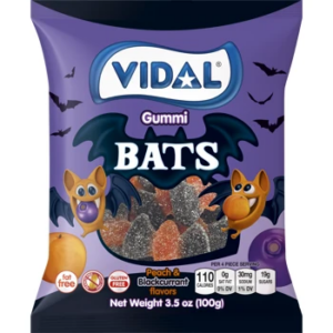 VIDAL HALLOWEEN SOUR GUMMI BAT