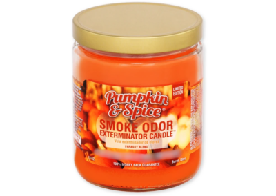 SMOKE ODOR CANDLE PUMPKIN SPIC